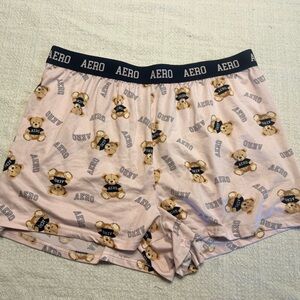 Aero teddy bear pj shorts